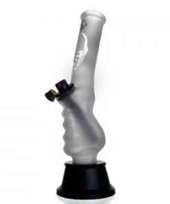 Agung Frosted Gripper Glass Bong 24cm