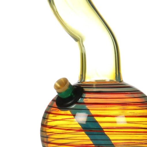 Agung Gold Fume Curve Glass Bong 36cm