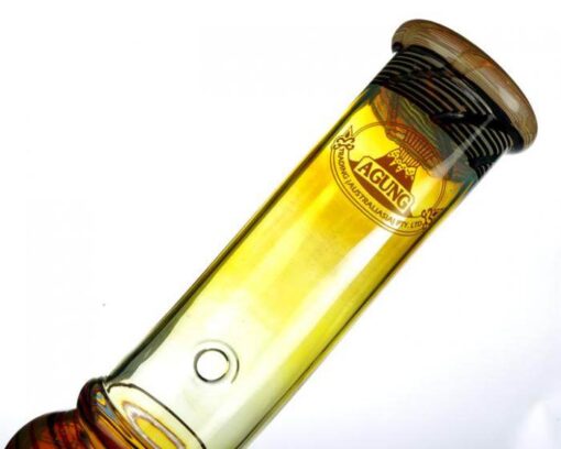 Agung Gold Fume Glass Bong 22cm