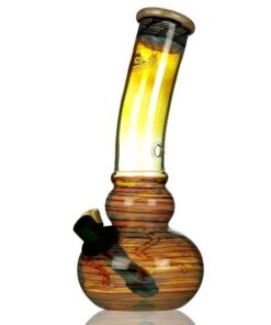 Agung Gold Fume Glass Bong 22cm