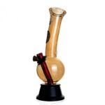 Agung Gold Lustre Buster Glass Bong 26cm