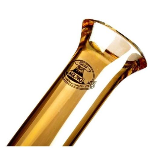 Agung Gold Lustre Buster Glass Bong 26cm