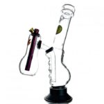 Agung Gripper Double Chamber Glass Bong 33cm
