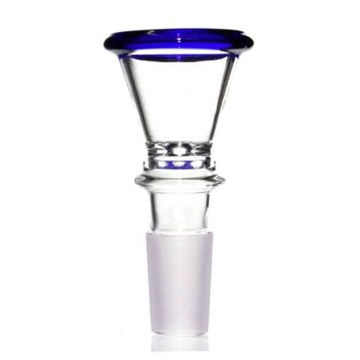 Agung Large Glass Cone Piece 14mm Blue
