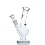 Agung Little Angry Bull Glass Bong 20cm White