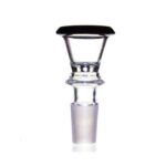 Agung Medium Glass Cone Piece 14mm Black