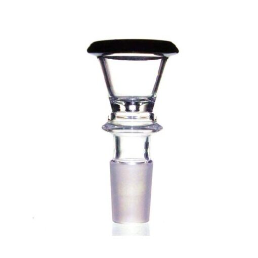 Agung Medium Glass Cone Piece 14mm Black