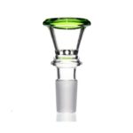Agung Medium Glass Cone Piece 14mm Green