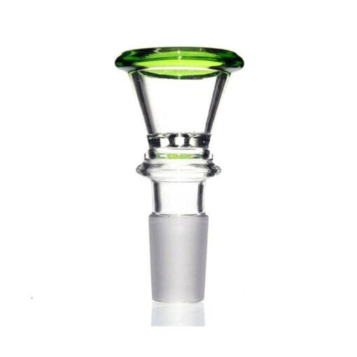 Agung Medium Glass Cone Piece 14mm Green