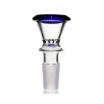 Agung Medium Glass Cone Piece 14mm Blue
