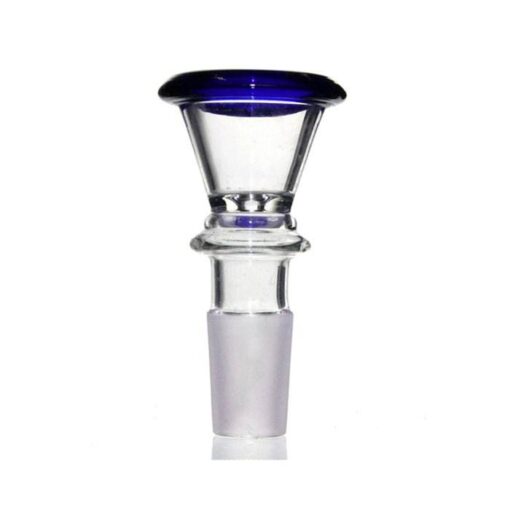 Agung Medium Glass Cone Piece 14mm Blue