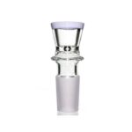 Agung Mini Glass Cone Piece 14mm White