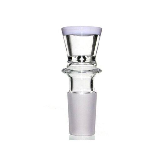 Agung Mini Glass Cone Piece 14mm White