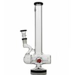Agung Percolator Inline Glass Bong 28cm Black