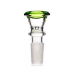 Agung Small Glass Cone Piece 14mm Green