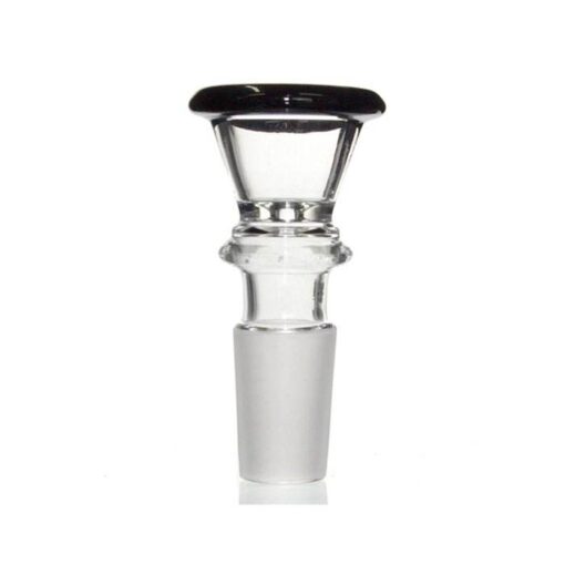 Agung Small Glass Cone Piece 14mm Black