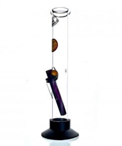 Agung Straight Tube Glass Bong 31cm