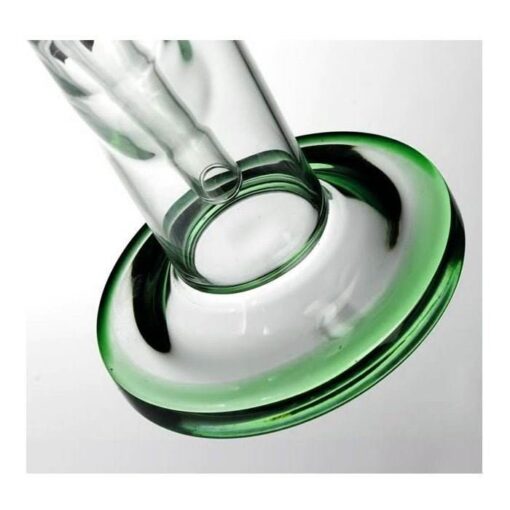 Agung Straight Tube Ice Slider Glass Bong 33cm