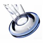Agung Straight Tube Ice Slider Glass Bong 33cm