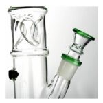Agung Straight Tube Ice Slider Glass Bong 33cm