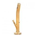Agung The Bent Gold Luster Glass Bong 41cm