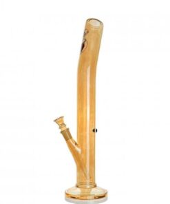 Agung The Bent Gold Luster Glass Bong 41cm