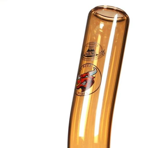 Agung The Bent Gold Luster Glass Bong 41cm