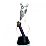 Agung Zombie Glass Bong 24cm
