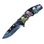 Albainox Fantasy Skull ABS 3D Handle Folding Knife