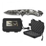 Albainox Python Camo Folding Knife In Gift Box 16cm