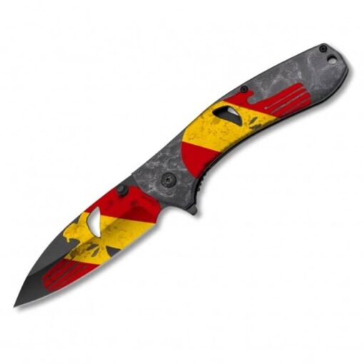 Albainox Skull Spain Pen Pocket Folding Knife 13cm