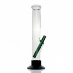 WEGE Didgeridoo Straight Tube Glass Bong 31cm