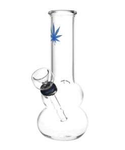 Lil Leaf Bubble Beaker Water Pipe - Headshop.com