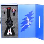 Grateful Dead x Pulsar Inception Cube Beaker Glass Water Pipe - 12.75" / 14mm F - Headshop.com