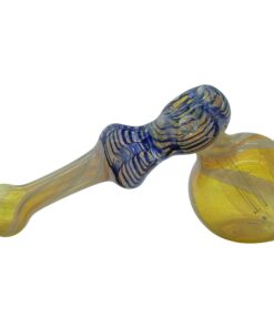 LA Pipes "Raked Hammer" Fumed Hammer Bubbler Pipe (Various Colors) - Headshop.com