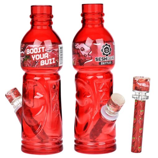 SeshGear Terpade Beverage Bottle Glass Water Pipe | 9.5" - Headshop.com