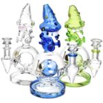 Lookah Glass Dyno Water Pipe | 9.25" | 14mm F - Headshop.com