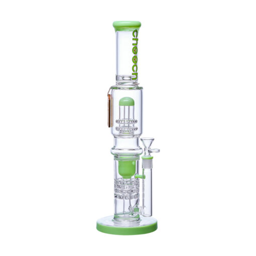 Cheech Glass 16" Shower Head Recycler Water Pipe - Headshop.com