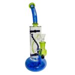 Daze Glass - 2nd Gen Spinning DNA & Turbine Perc Glass Water Pipe - Headshop.com