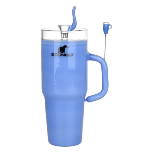 Pulsar Stonely Cup Glass Water Pipe | 8.5" | 14mm F - Headshop.com