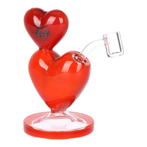 Pulsar Two-Hearted Glass Dab Rig | 6.5" | 14mm F