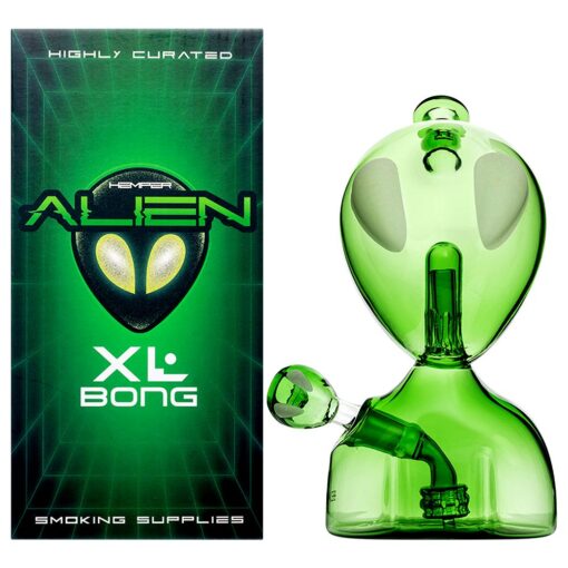 Hemper Alien Glass Water Pipe | 14mm F - Headshop.com