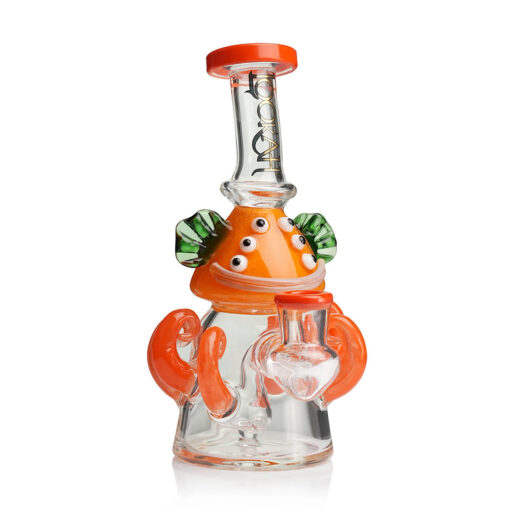 Lookah Glass 10" Mini Cute Six Eyes Clown Water Pipe - Headshop.com