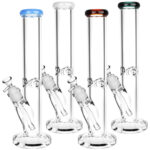 Classic Straight Tube Water Pipe | 14mm F | Colors Vary - Headshop.com