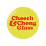 Cheech & Chong Glass Moustache Ride Beaker Bong | 12" | 14mm F - Headshop.com