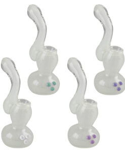 Glow Bubbler - 5" / Colors Vary - Headshop.com