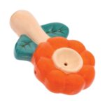 FLOWER CERAMIC PIPE - WACKY BOWLZ