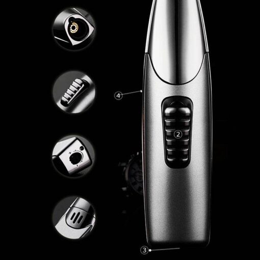 Jobon Single Jet Flame Refillable Metal Lighter - Adjustable Flame