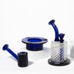 Twenties Collection Water Pipe | Cobalt - Headshop.com