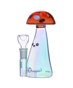 Hemper Trippy Shroom Glass Water Pipe - 5.75" / 14mm F - Headshop.com